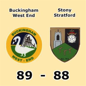  - Close game against Stony Stratford